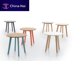 Contemporary side table CHAIRMAN woodenroundhome