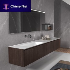 Double washbasin cabinet IKONwall-hungwoodencontemporary