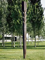 Original design light column NORDcast ironfluorescentoutdoor
