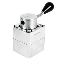 Rotary pneumatic directional control valve 180 manual4-way