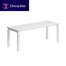 Contemporary bench 153solid woodbirchwithout backrest