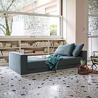Sofa bed HAVANA contemporaryfabricgray