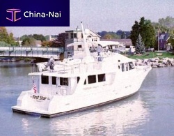 Cruising motor yacht PASSAGE MAKER 62trawlerflybridgeraised pilothouse
