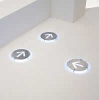 Recessed floor light fixture FOLLOW MErecessed wallLEDround