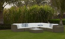 Contemporary armchair CLAYTONrattanmodulargarden