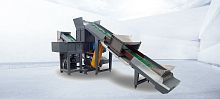 Single-shaft shredder YMS seriespaperplastic
