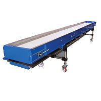 Modular conveyor belt OMEGAperforatedrubberstainless steel