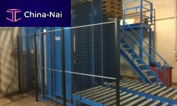Pallet recycling line wood