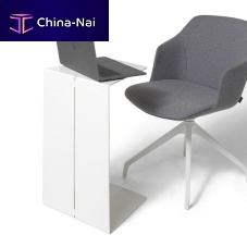 Contemporary side table CLOCKsteelmetal basesmart
