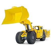 Wheeled loader Scooptram EST1030articulatedfor underground miningergonomic
