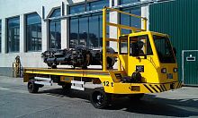 Electric platform truck 2-axle