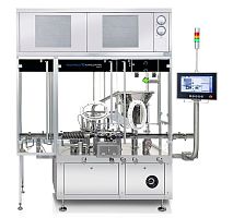 Vial capping system Macofar MAC for the pharmaceutical industryautomaticcontinuous-motion