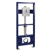 Wall-mounted toilet installation unit I-Caro