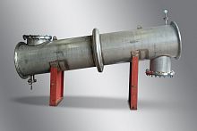 Water-cooled condenser stainless steelchemical processfor reactors
