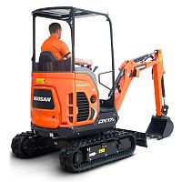 Mini excavator DX17Z-7mediumcrawlerdiesel