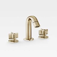 Double-handle bidet mixer tap A5A7176XXX SERIESdeck mountedmetalbathroom