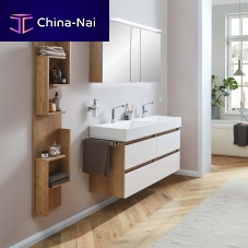 Double washbasin cabinet HIGHLINE 150wall-hungMDFcontemporary