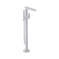 Floor-mounted shower set A41288EXPcontemporarywith hand shower