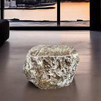 Original design side table MINERVAonyxstone basecustom