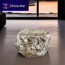 Original design side table MINERVAonyxstone basecustom