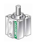 Pneumatic cylinder SH seriessingle-actingshort-travel