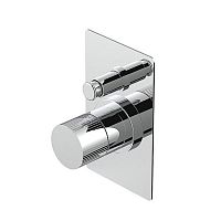 Shower mixer tap 3254MCLT PVfor bathtubwall-mountedbuilt-in