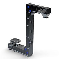 Bucket elevator for the food industry industrialfor the mining industryfor the pharmaceutical industry
