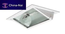 Recessed ceiling spotlight 851HIDmetal halidesquare