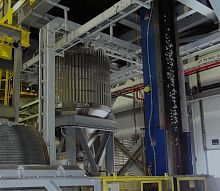 Magnetic belt conveyor horizontalverticalelectric drive