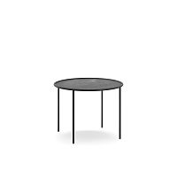 Contemporary coffee table Ring 60painted steelpainted steel baseround