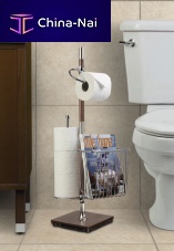 Floor-mounted toilet roll holder RICHWOODstainless steelhome