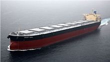 Bulk carrier cargo ship Capesize
