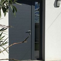 Entry door CUZCO®aluminumpolyamideswing