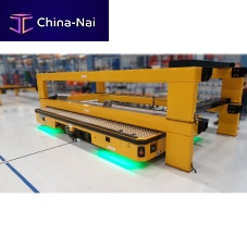 Battery-powered self-propelled trailer more than 6 axlesfor heavy loadslifting