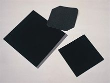 Gas diffusion electrochemical electrode 17 x 17 cmgraphitefor fuel cells