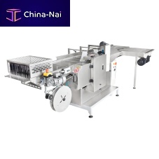 Adhesive tape bag closing machine DPK series heat sealsemi-automatic