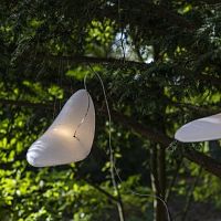 Pendant lamp L'OISEAU PERCHJapanese papercontemporaryoutdoor