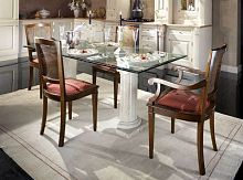 Classic dining table VENICEglassrectangularhome