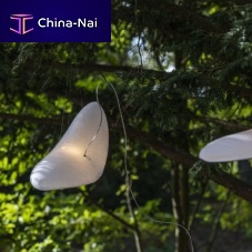 Pendant lamp L'OISEAU PERCHJapanese papercontemporaryoutdoor