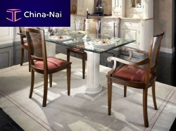 Classic dining table VENICEglassrectangularhome