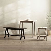 Contemporary table Curbusashash baserectangular