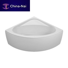 Corner bathtub LOOP & FRIENDS: UBA140LFO3Vacrylicwhite