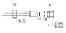 LED lens holder 014 series