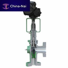 Choke valve CAM seriesneedlewith handwheelelectrically-operated