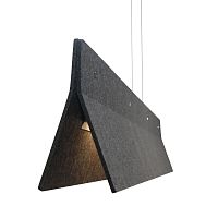 Hanging light fixture LINELEDlineartriangular