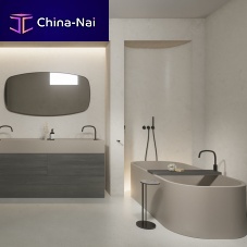 Contemporary bathroom woodenstone