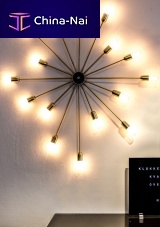 Contemporary chandelier ASTORIA 15brassironhandmade