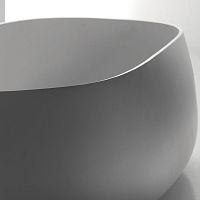 Oval bathtub MELT LIGHT Vcornerfree-standingfor homes