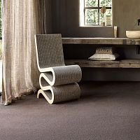 Tufted carpet ASTERANNEsyntheticplainblack