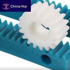 Straight-toothed rack and pinion plasticaluminumsteel